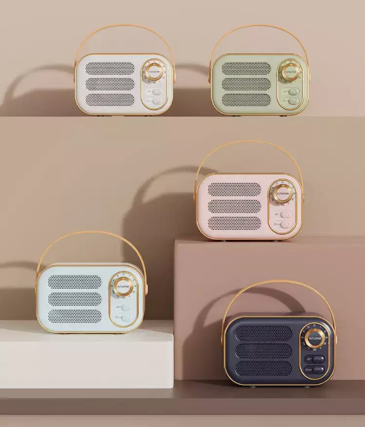 Vintage Wireless Speaker - L. Blue