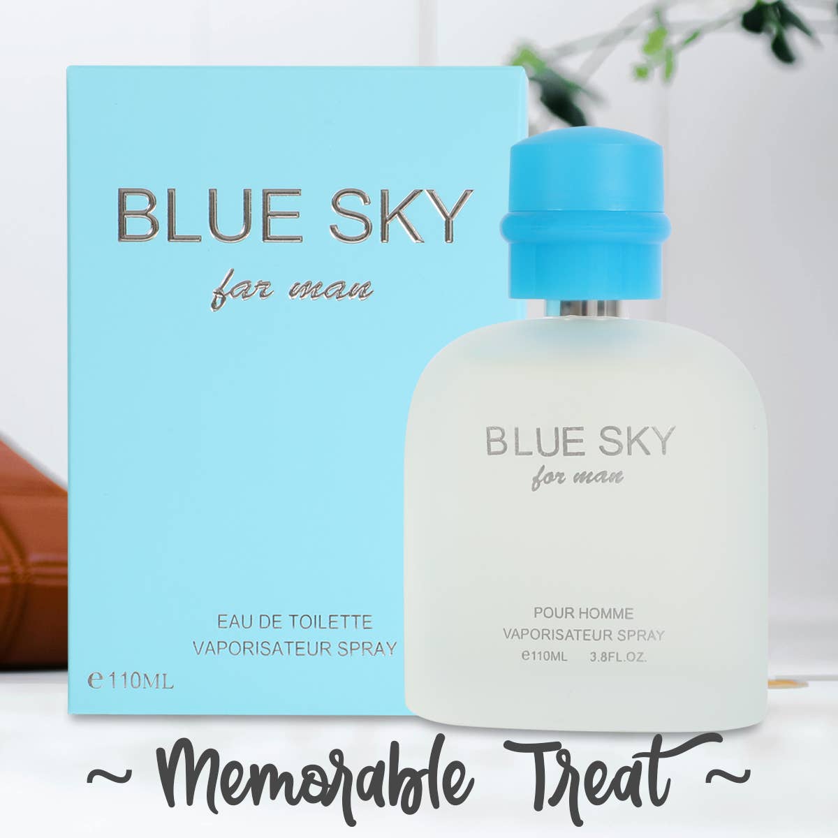 Blue Sky Spray Cologne Eau de Toilette for Men