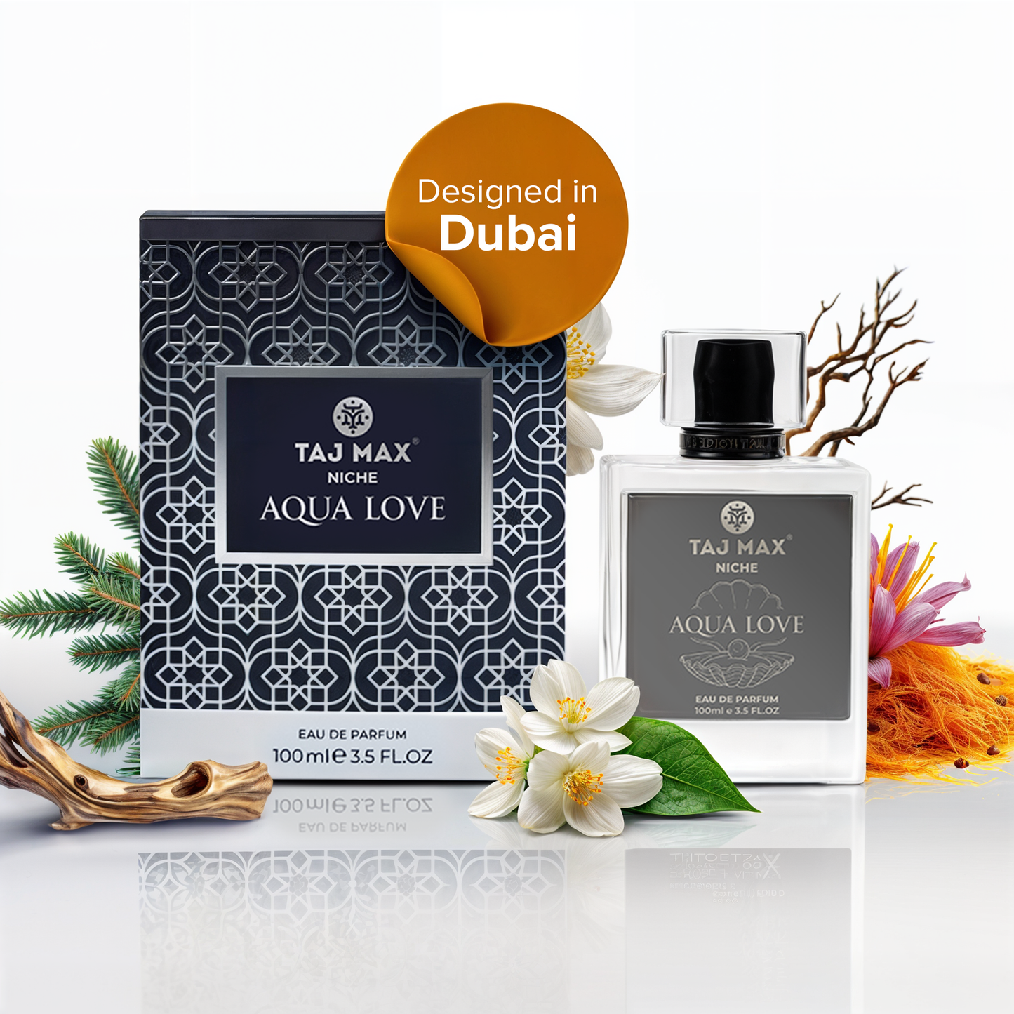TAJ MAX AQUA LOVE 3.4 OZ Dubai Long-Lasting Perfume