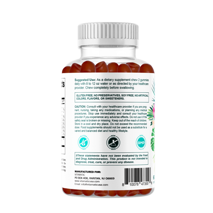 Vitamatic Hydrolyzed Collagen Gummies with  Zinc and Biotin