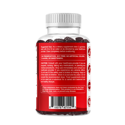 Vitamatic Cranberry with Probiotics | 60 Vegan Gummies